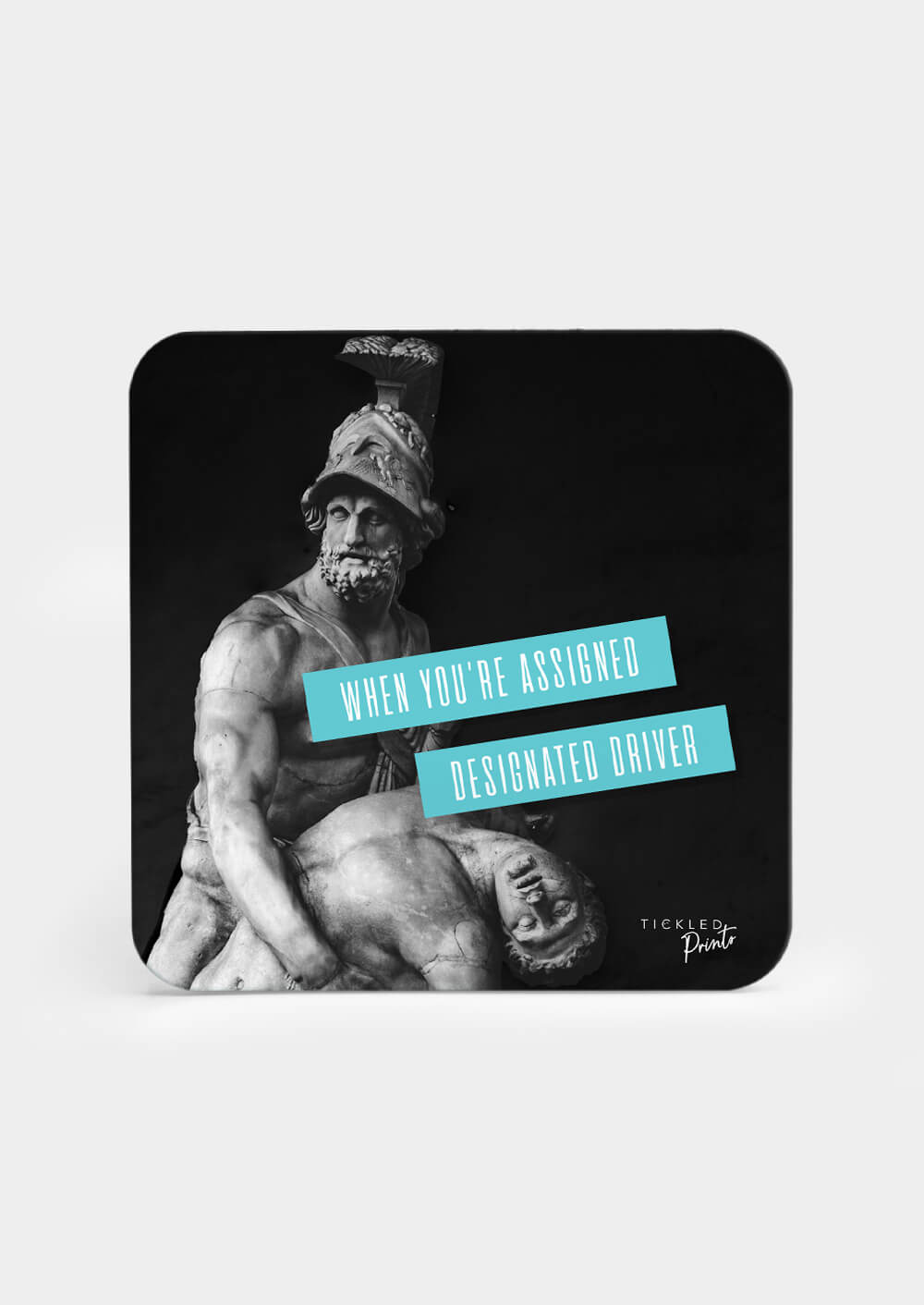 Sassy Statues Drink Coasters - Set of four