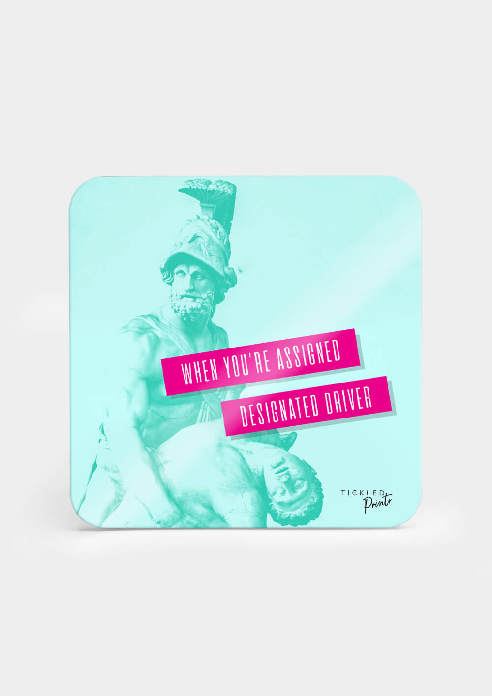 Sassy Statues Drink Coasters - Set of four