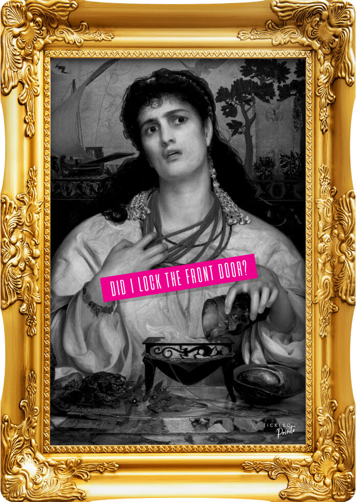 Did I Lock The Front Door? | Wall Art