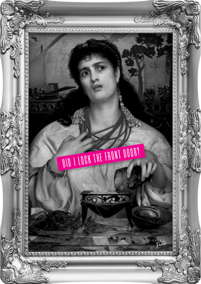 Did I Lock The Front Door? | Wall Art