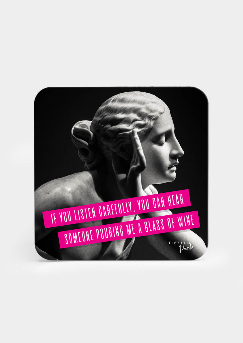 Sassy Statues Drink Coasters - Set of four