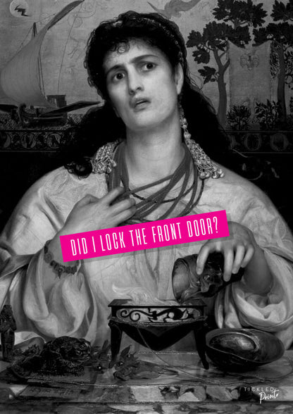 Did I Lock The Front Door? | Poster