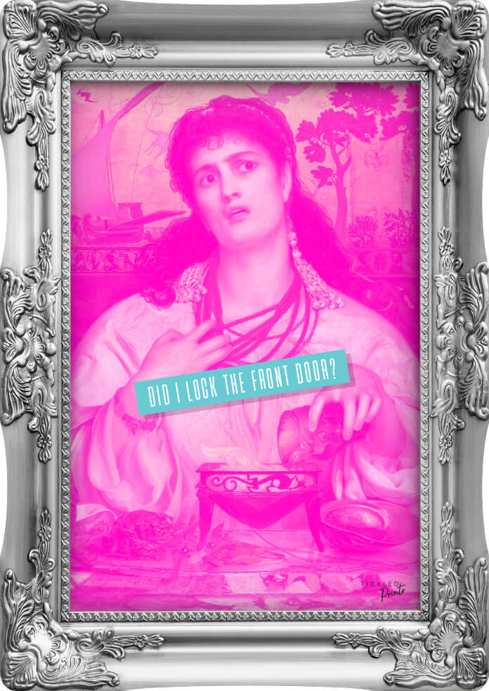 Did I Lock The Front Door? | Wall Art