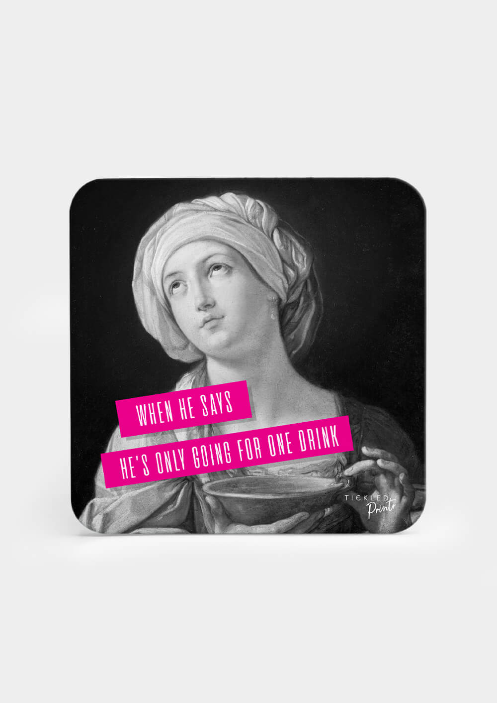 Sassy Statues Drink Coasters - Set of four