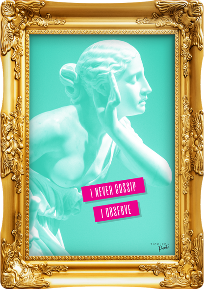 Funny Kitchen Wall Art | Gossip