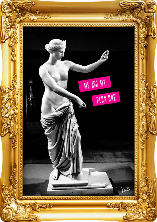 Me And My Plus One  | Wall Art Print