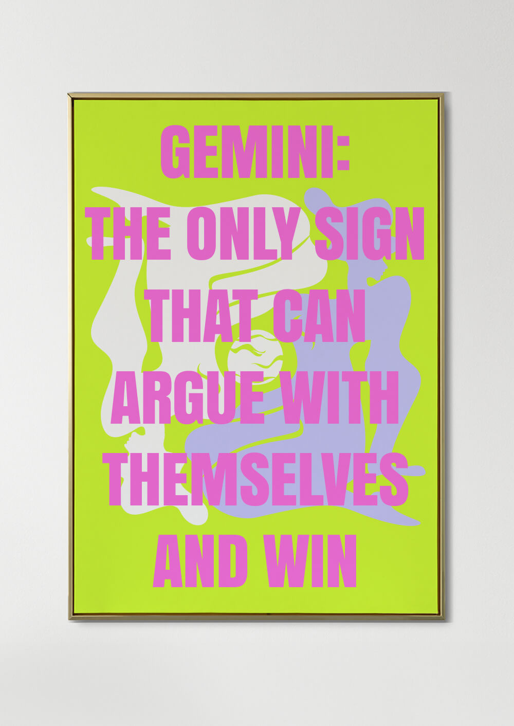 Zodiac Poster - Gemini