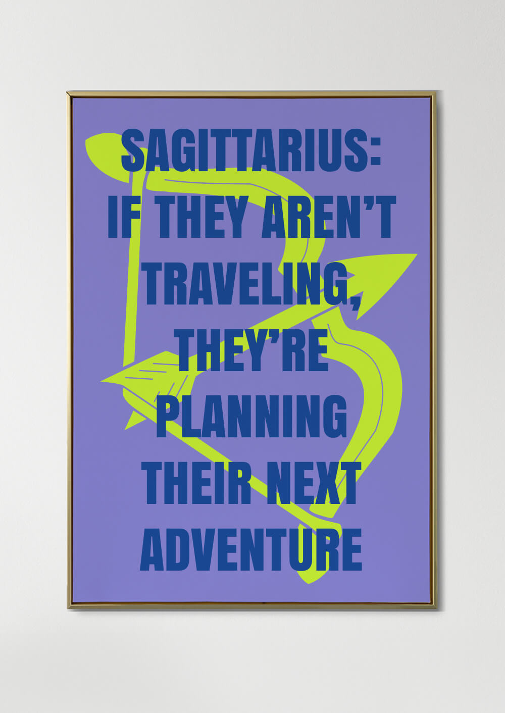 Zodiac Poster - Sagittarius