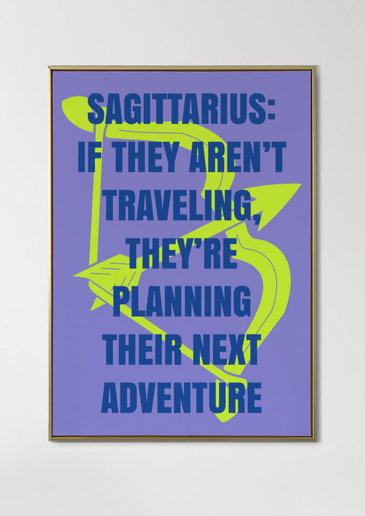 Zodiac Poster - Sagittarius
