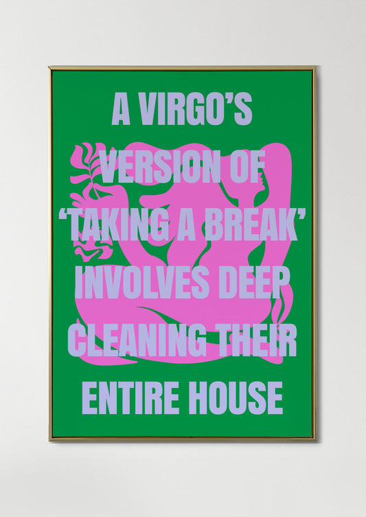 Zodiac Poster - Virgo